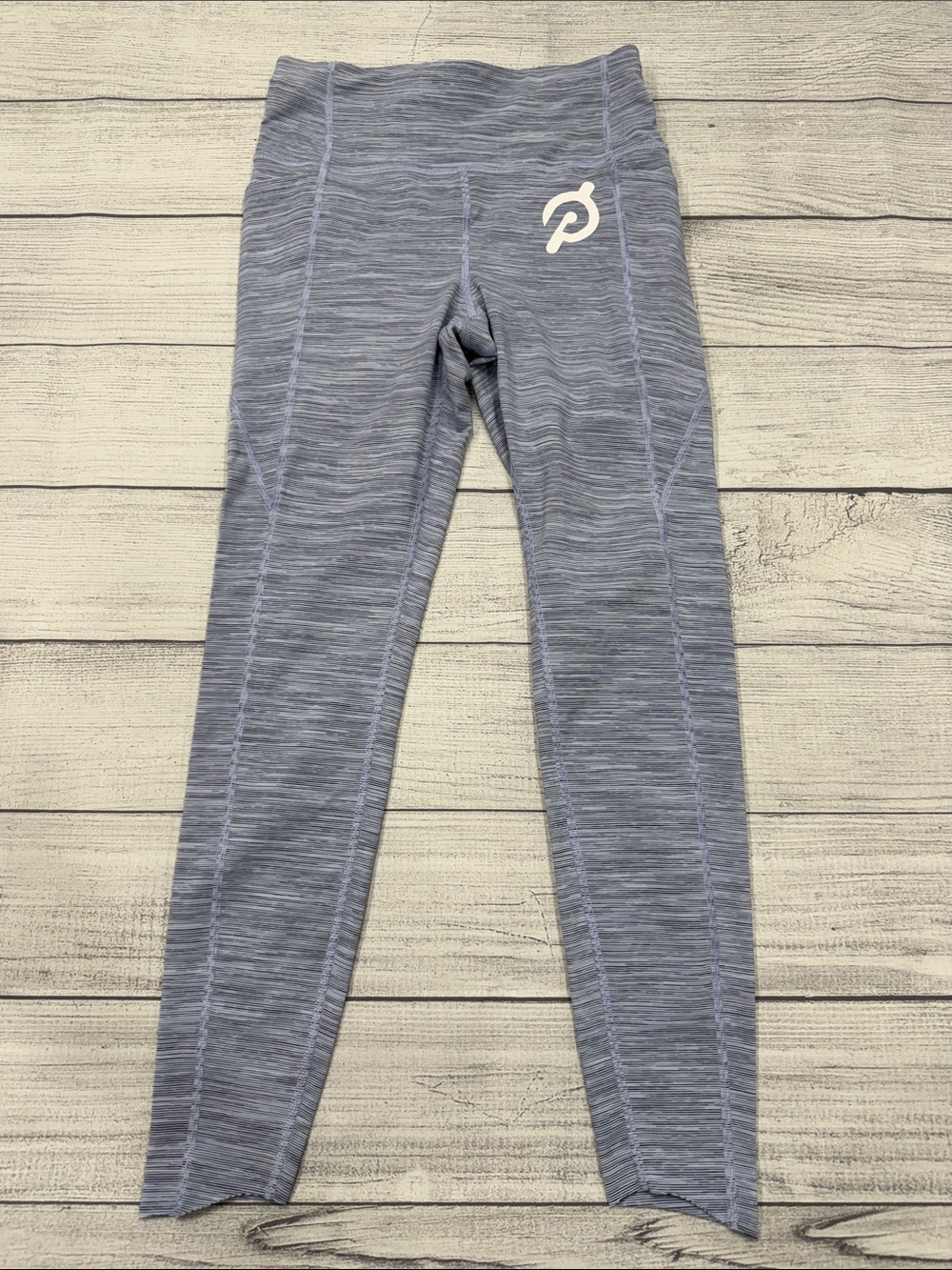 Peloton High Rise Leggings Women's Small Gray Athletic Workout Pants